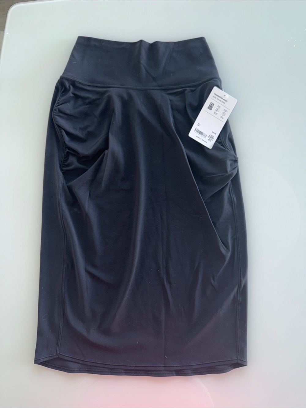 Athleta Black TRANSCEND SKRIT SZ S NWT